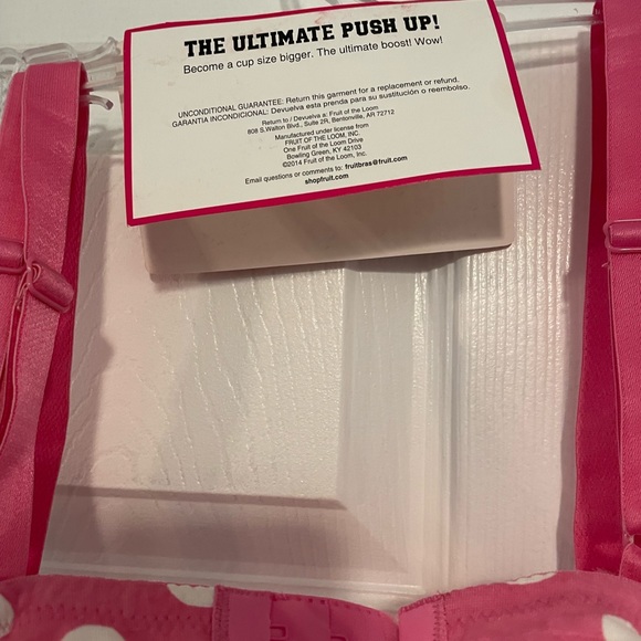 Fruit of the Loom Ultimate Push Up Bra (2 pack) - Picture 6 of 7
